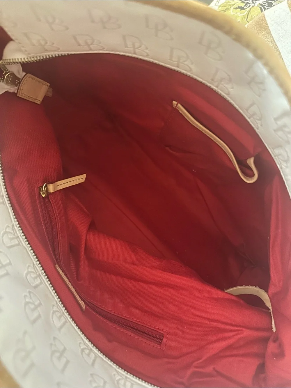 Dooney & Bourke Fairfield Champsac DB Jacquard Hobo Tortoise Duck